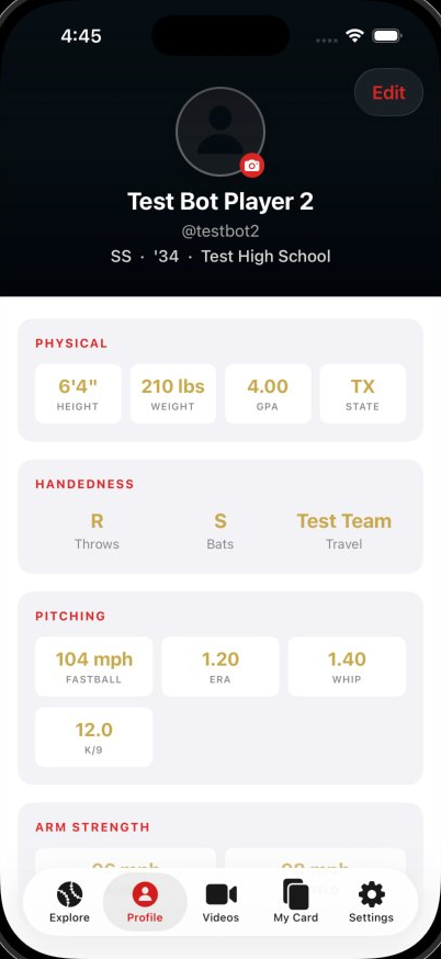 Player Profile